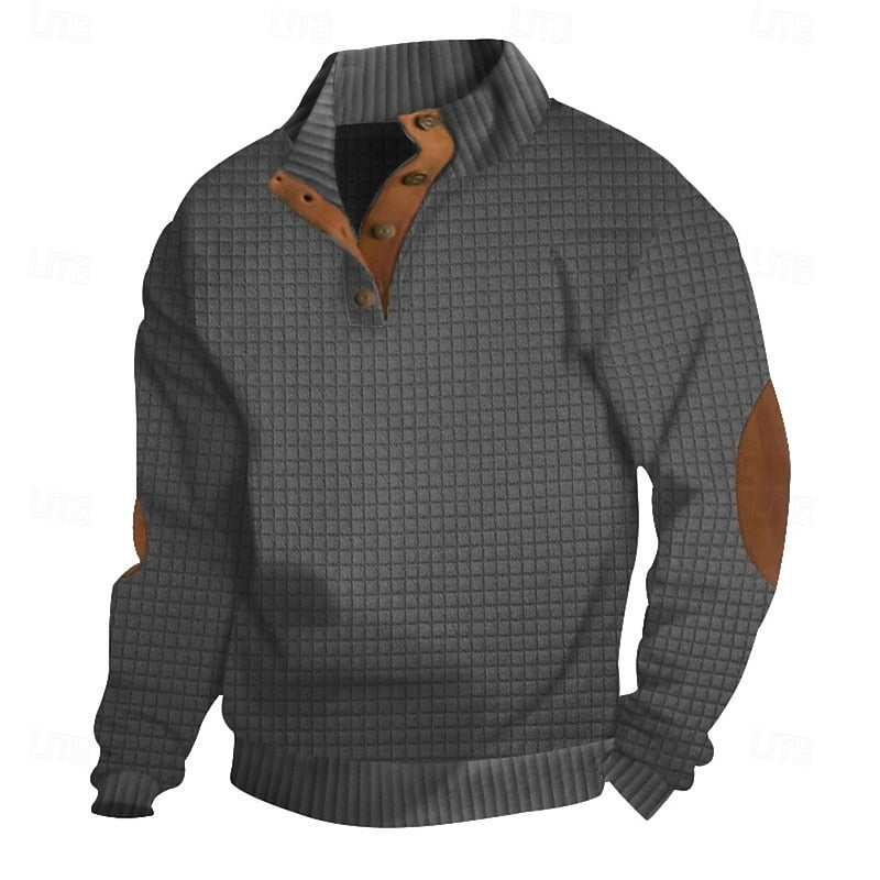 Patricio | Sweater texturado con cuello alto