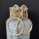 Evelina | Aros de argollas entrelazadas