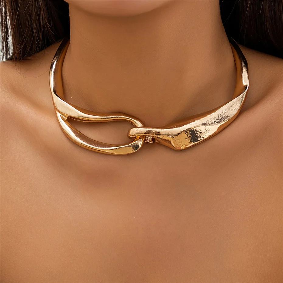 Ana Paula | Collar rígido texturado