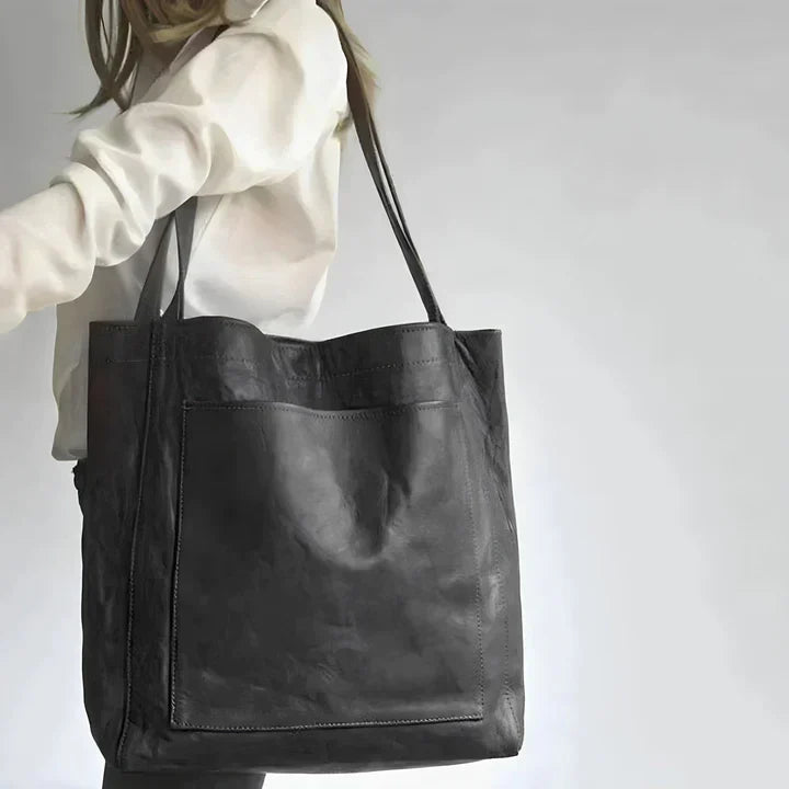 Mariana | Bolso tote clásico de cuero