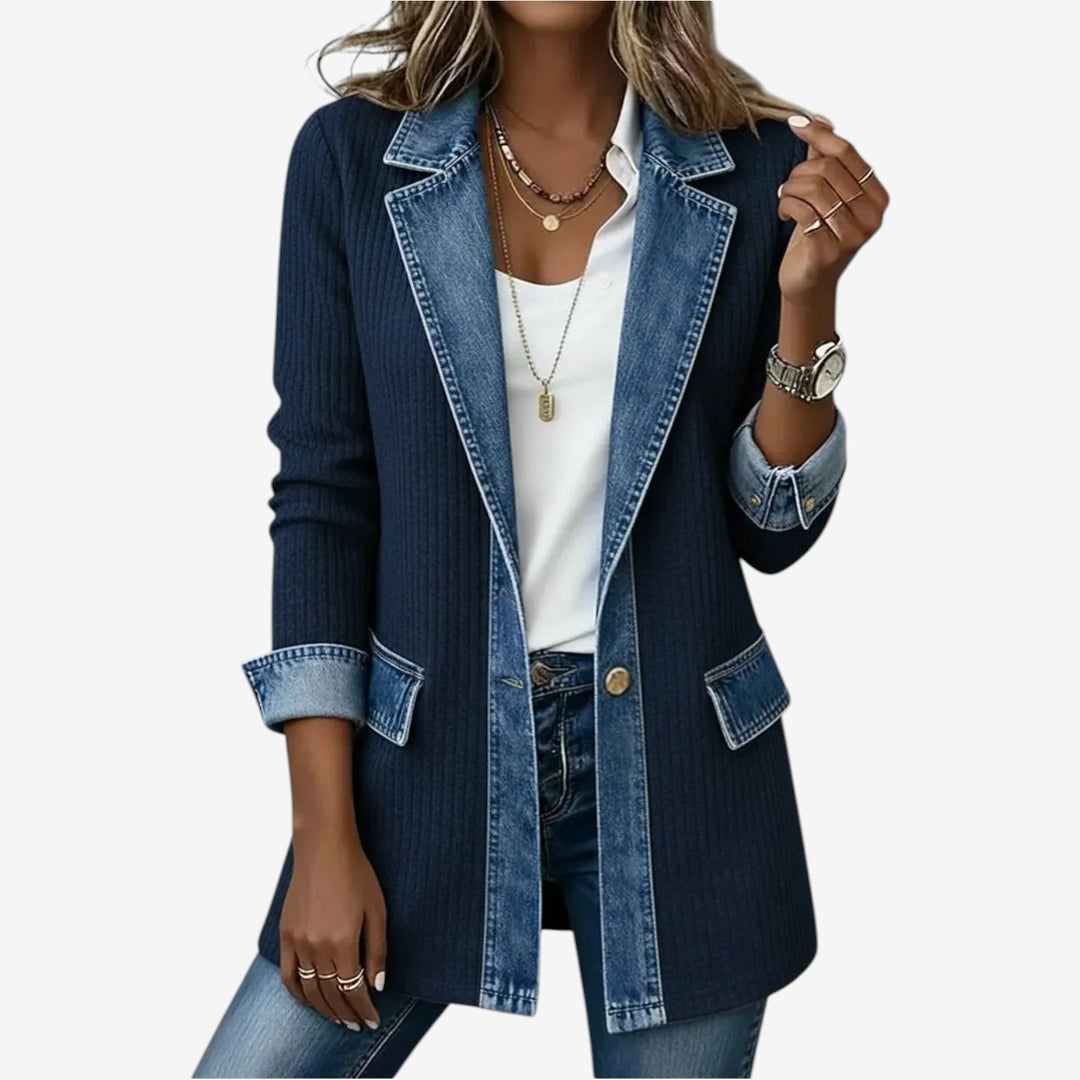 Ivonne | Chaqueta de cuello solapa con botones