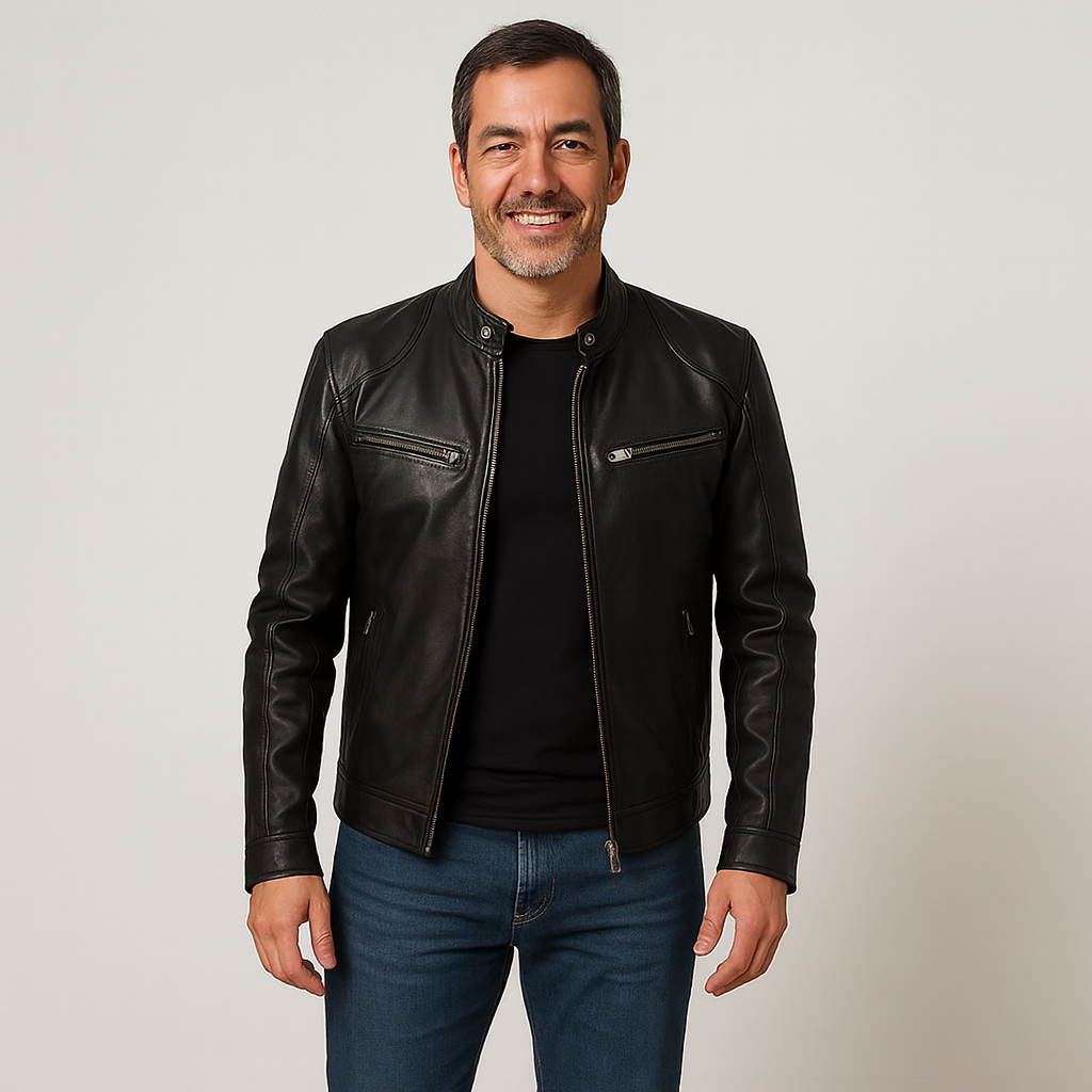 Rodrigo | Chaqueta de Cuero Premium