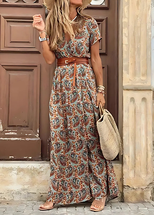 Elena | Vestido Maxi Boho Ligero