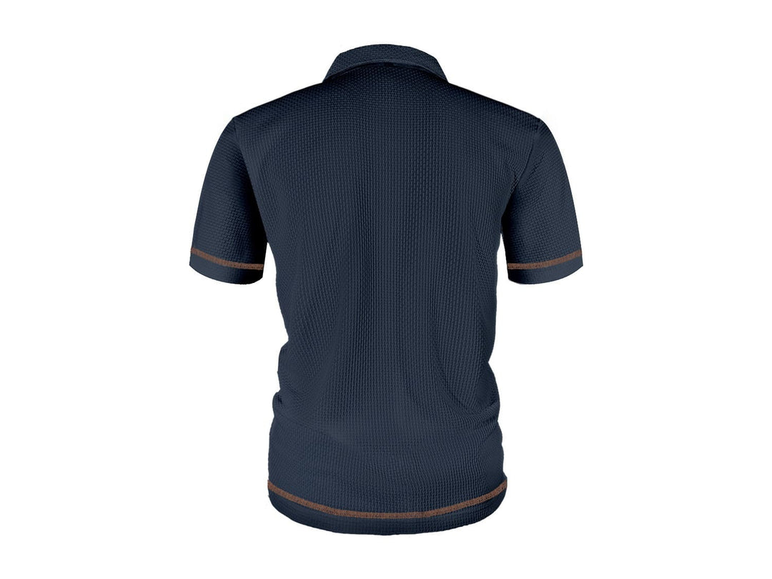 Braulio | Polera polo texturada