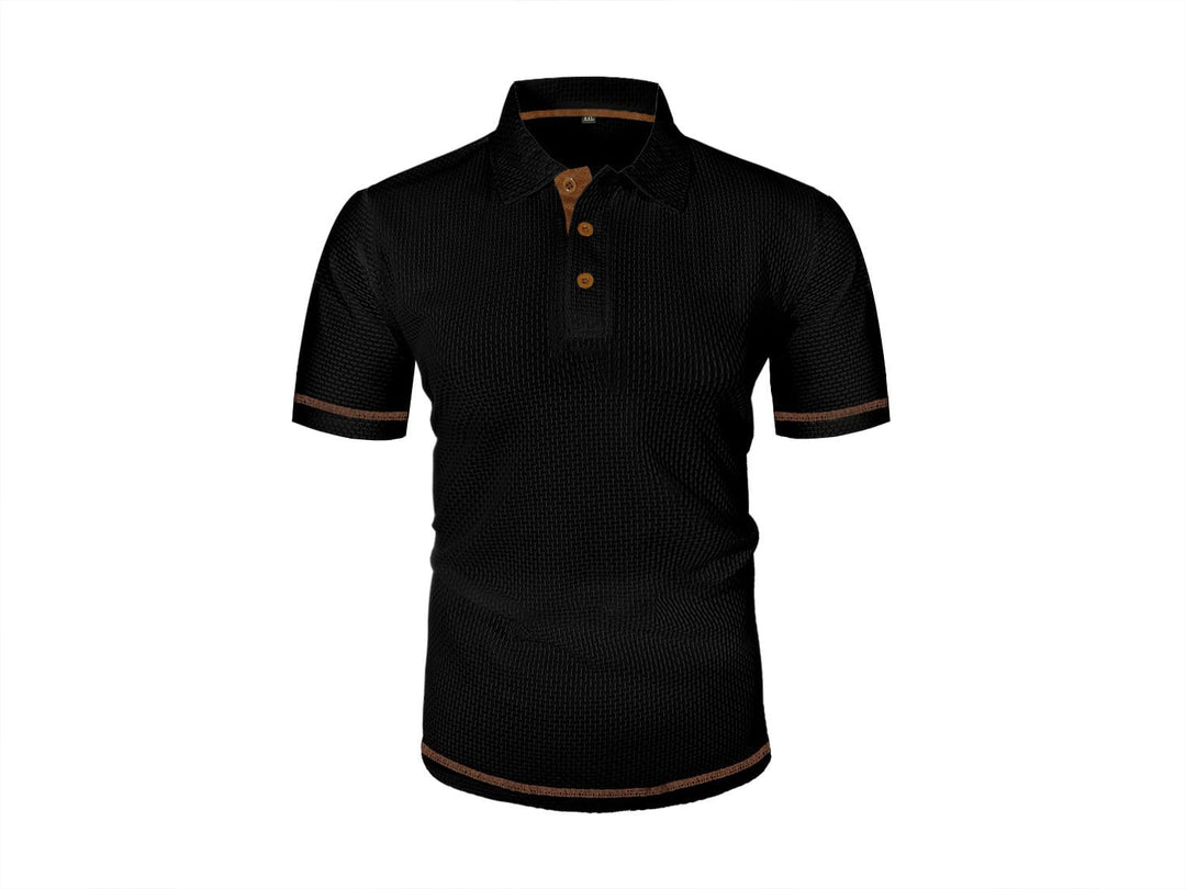 Braulio | Polera polo texturada