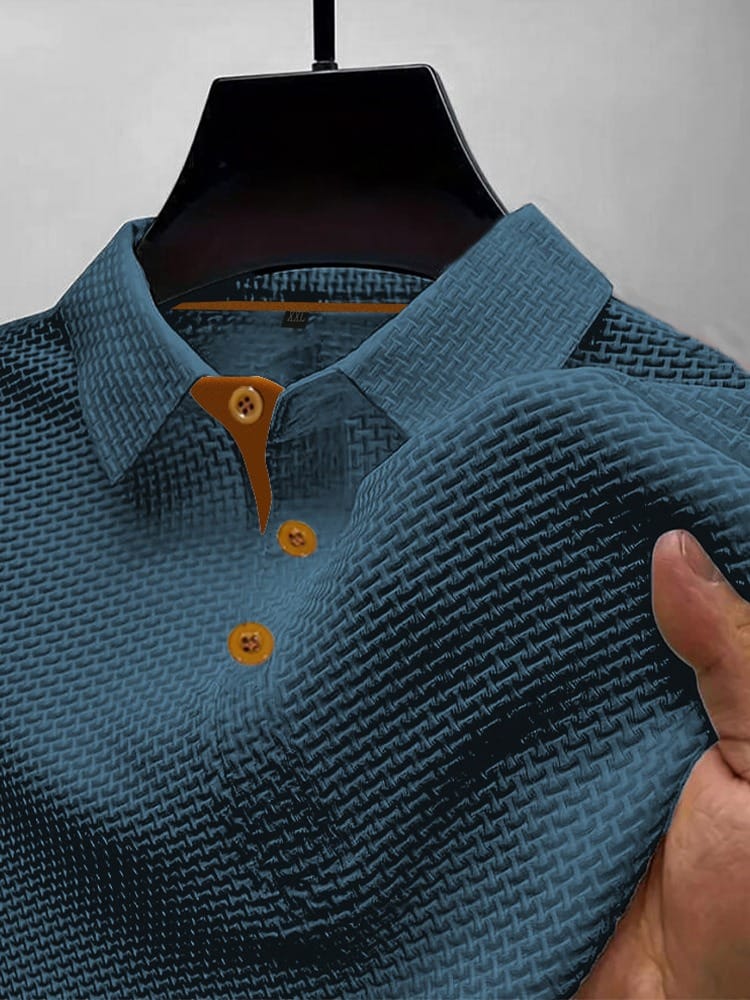 Braulio | Polera polo texturada