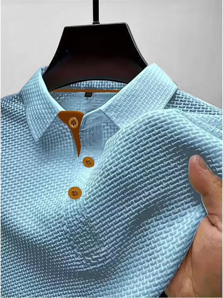 Braulio | Polera polo texturada
