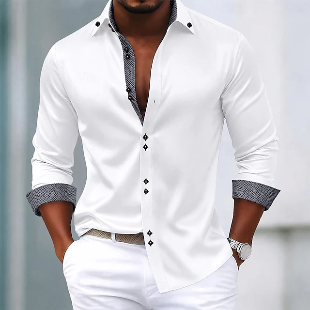 Egidio | Camisa con contraste