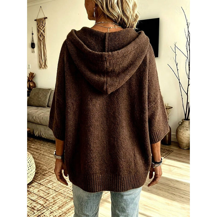 Lucero | Cardigan con capucha tejido