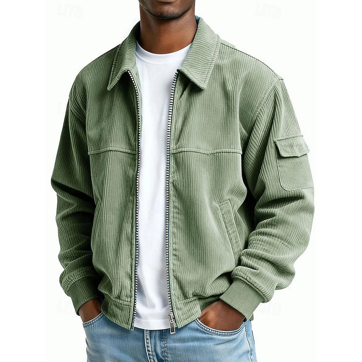 Jonás | Chaqueta de textura acanalada