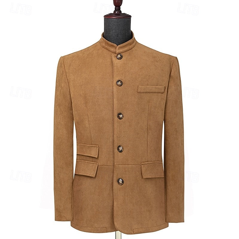 Eleodoro | Chaqueta de cuello mao para hombre