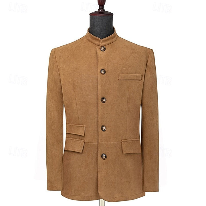 Eleodoro | Chaqueta de cuello mao para hombre