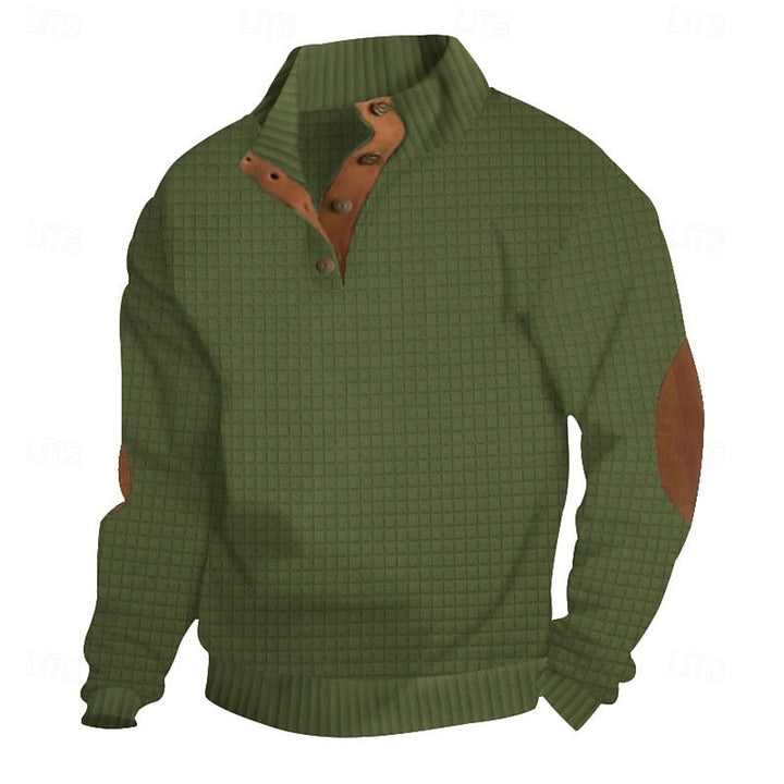 Patricio | Sweater texturado con cuello alto