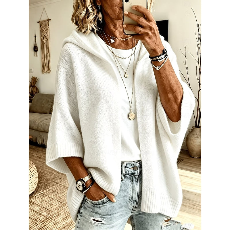 Lucero | Cardigan con capucha tejido