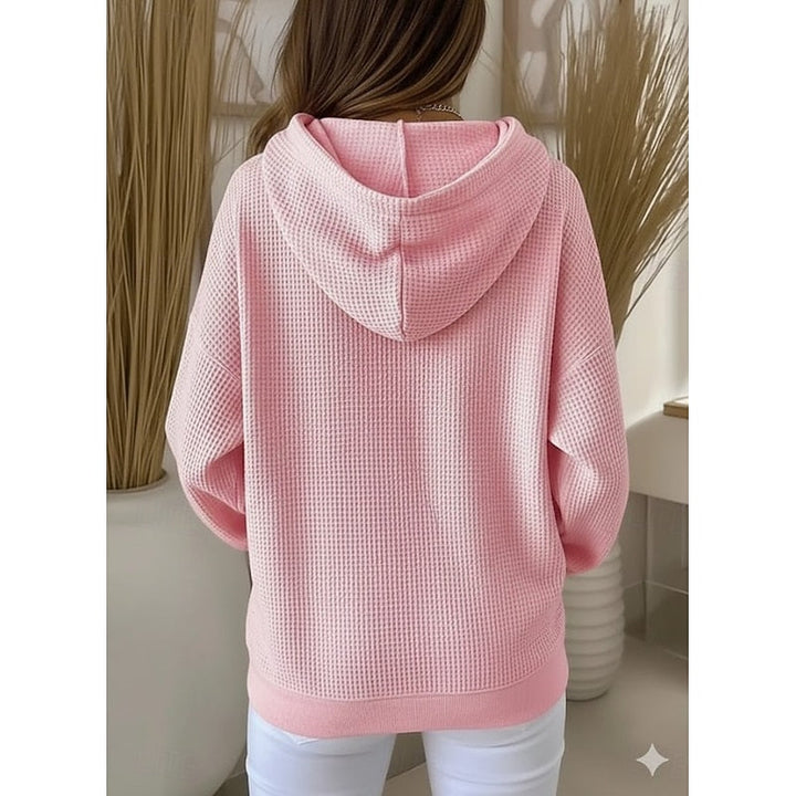Lourdes | Polerón con capucha texturado