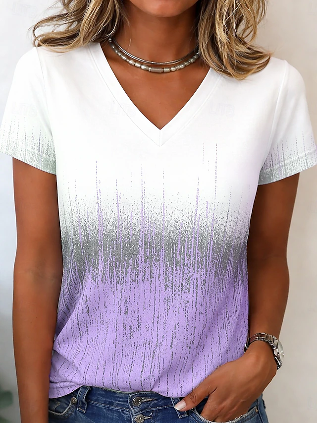 Idalia | Polera degradé escote V