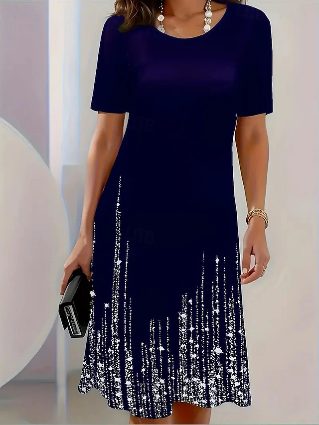 Mariza | Vestido midi con ruedo brillante
