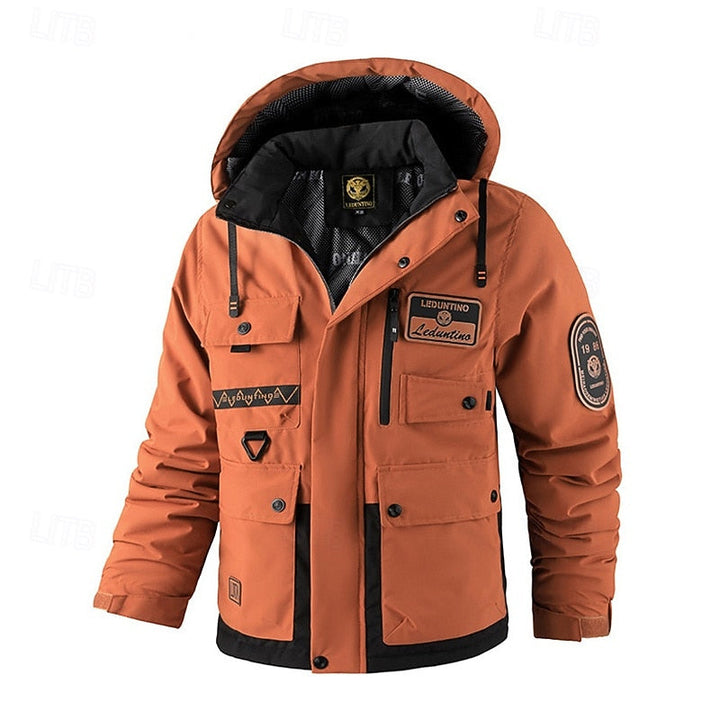 Gerhard | Parka con capucha multibolsillos