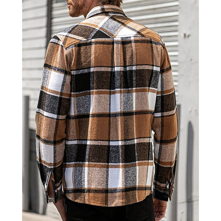 Leandro | Sobrecamisa a cuadros para hombre