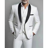 Fredy | Traje de tres piezas con solapa chal