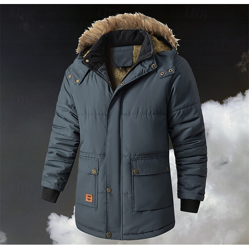 Dionisio | Parka acolchada con capucha