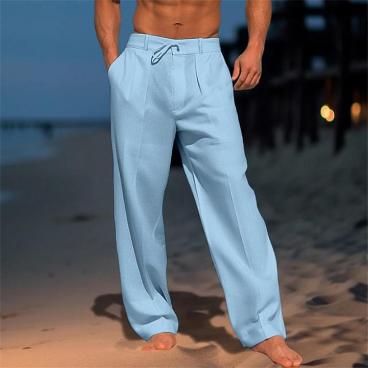 Domiciano | Pantalón ancho liso