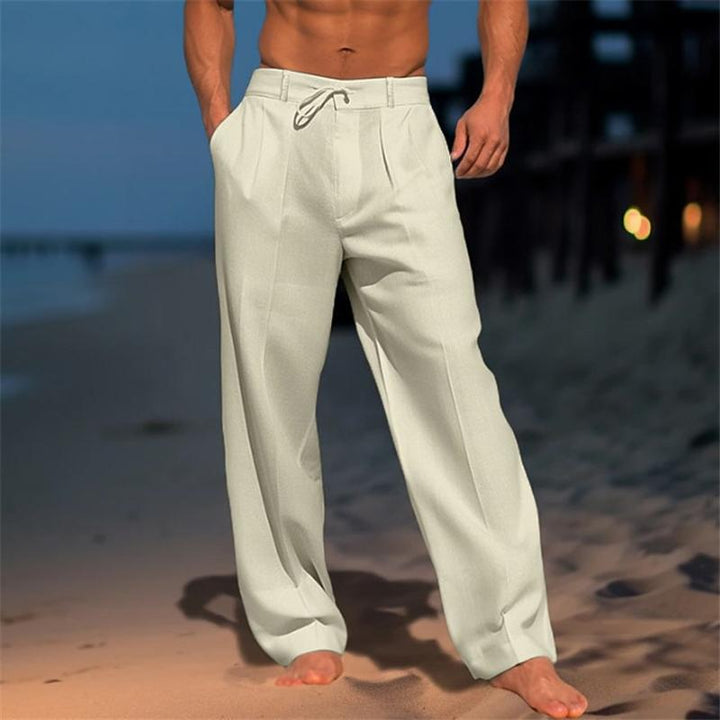 Domiciano | Pantalón ancho liso