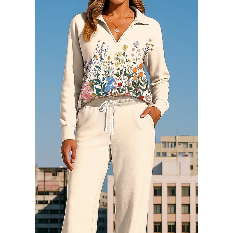 Betsabé | Conjunto de dos piezas con estampado floral