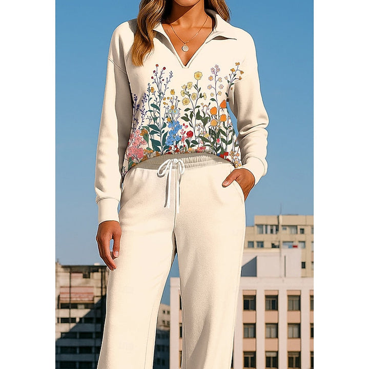 Betsabé | Conjunto de dos piezas con estampado floral