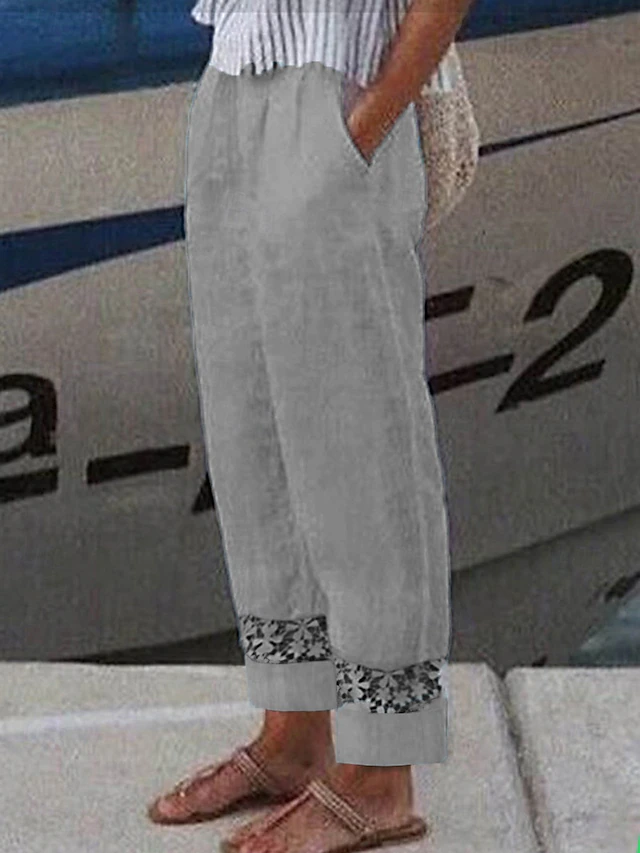 María Patricia | Pantalón holgado con cordón