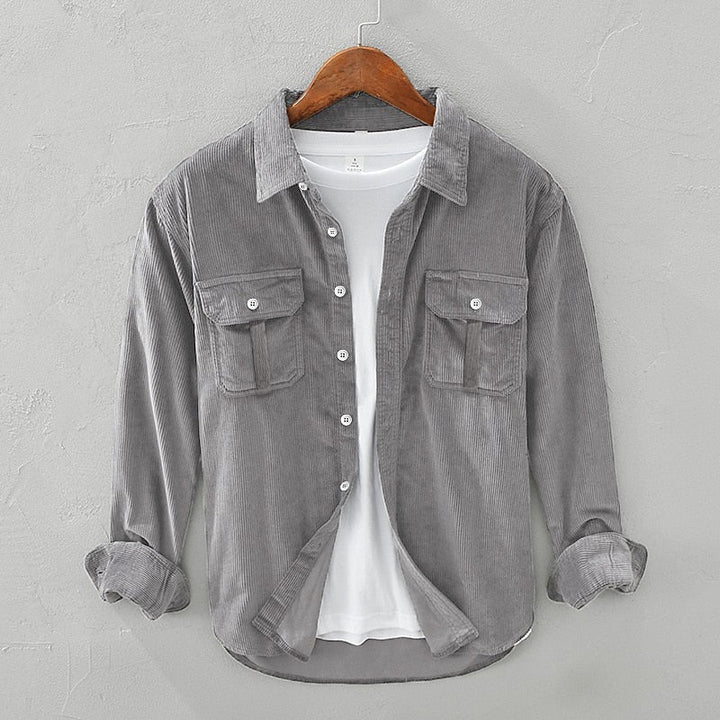 Miguel | Sobrecamisa texturizada de hombre
