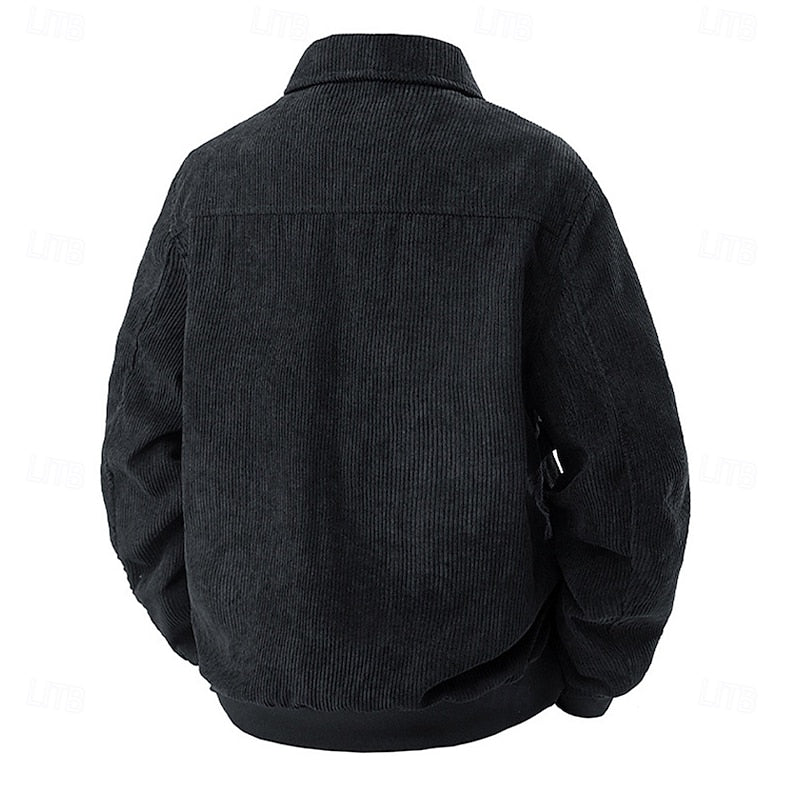 Marco | Chaqueta de cotelé con cuello camisero