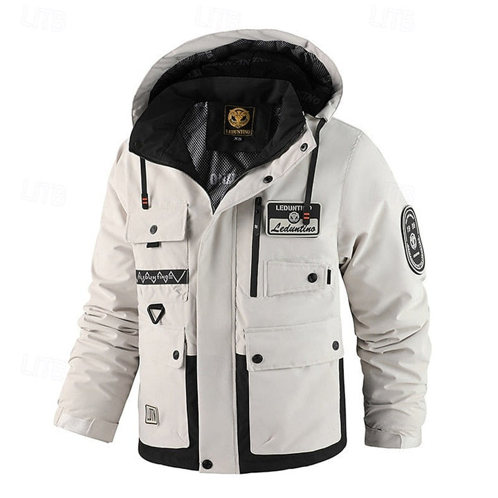 Gerhard | Parka con capucha multibolsillos