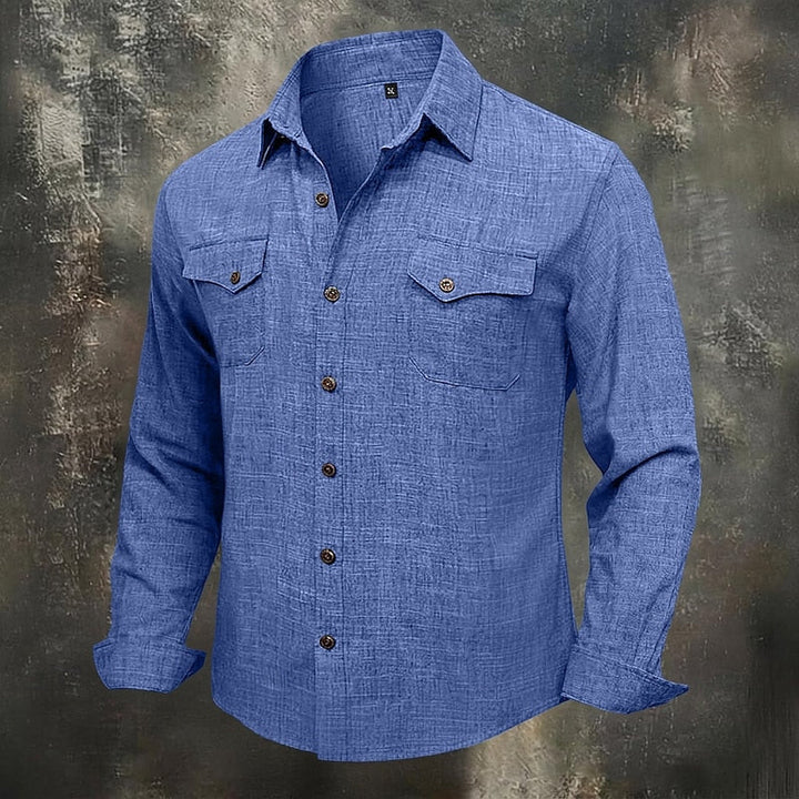 Aillañir | Camisa de botones relajada para hombre