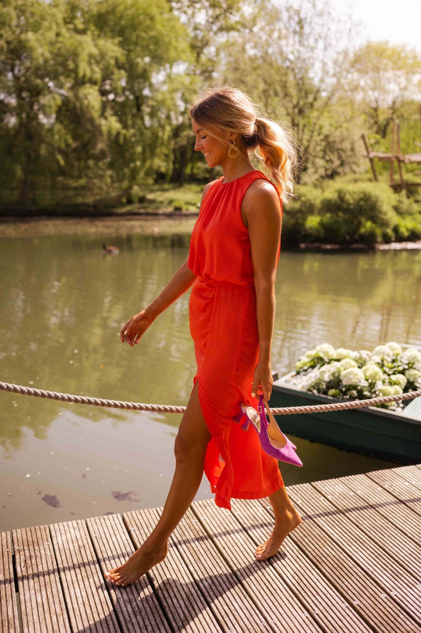 Leonie | Vestido Midi Elegante y Atemporal
