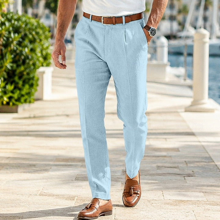 Alexandro | Pantalón de vestir con pinzas