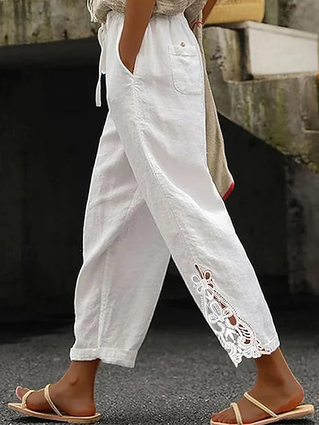 Helena | Pantalón capri holgado