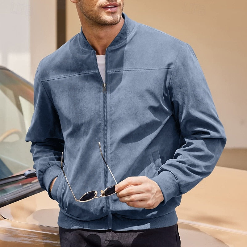 Ariel | Chaqueta con cierre y cuello alto