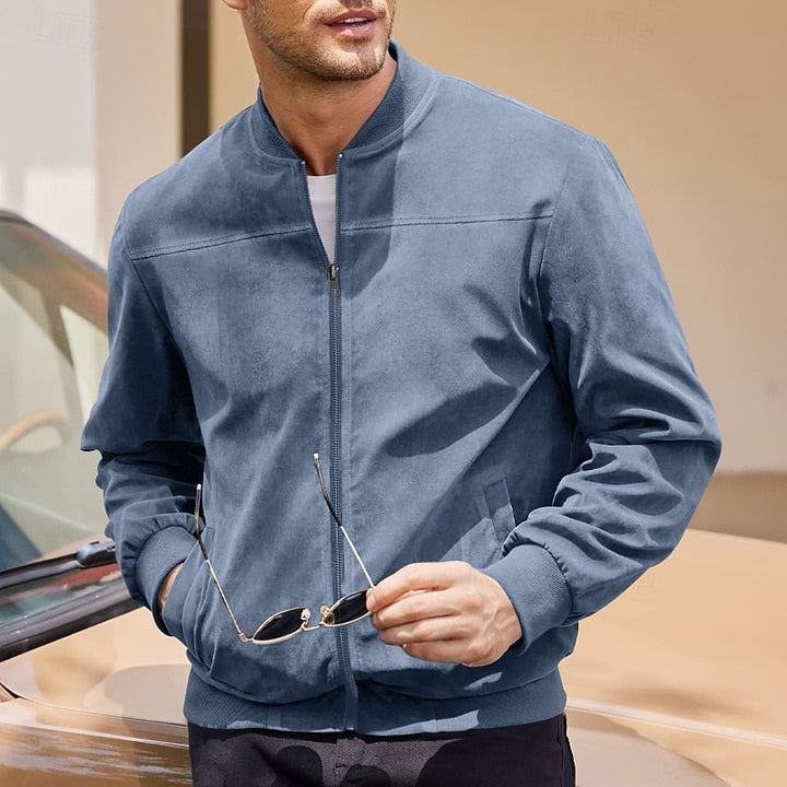 Ariel | Chaqueta con cierre y cuello alto