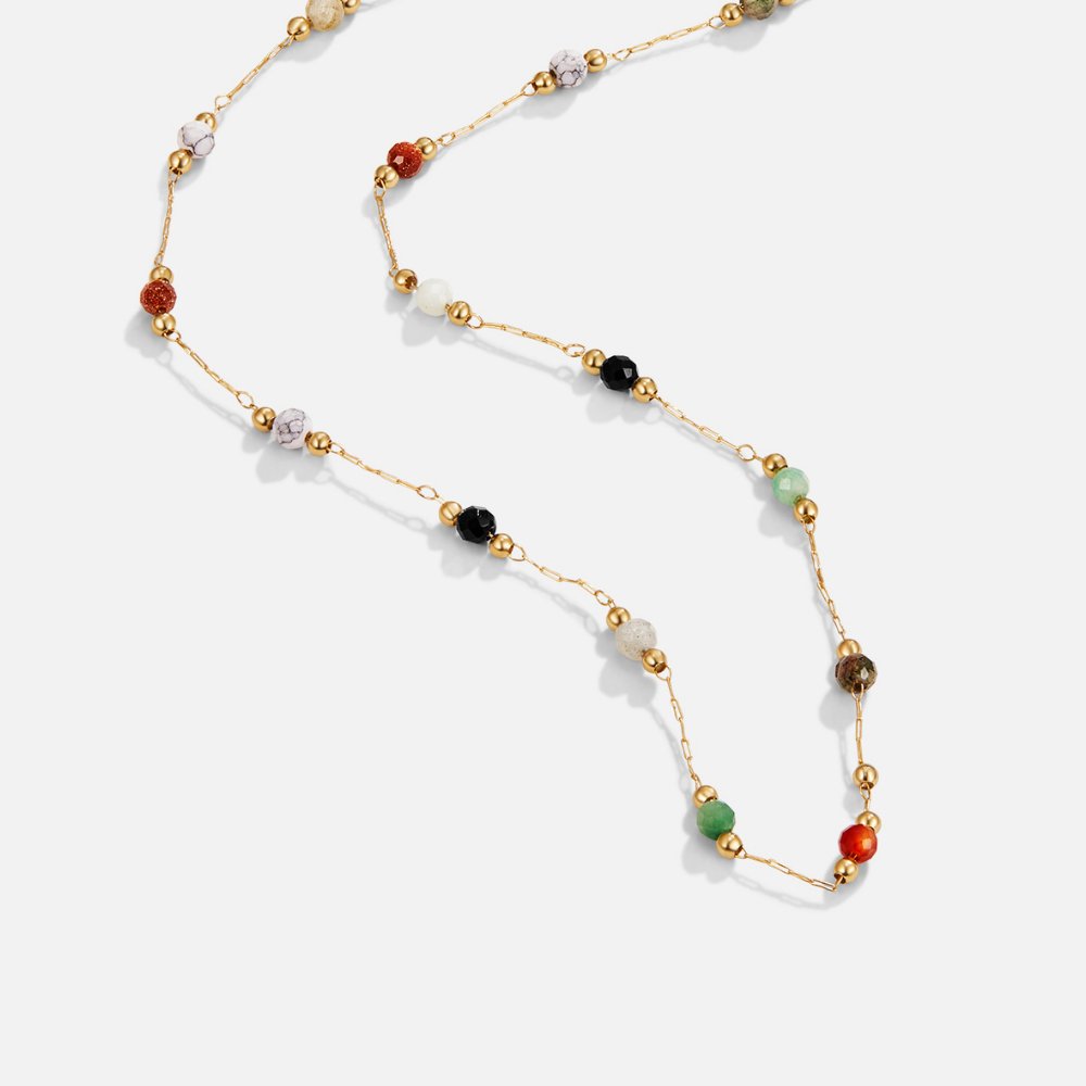 Antu | Collar minimalista de piedras