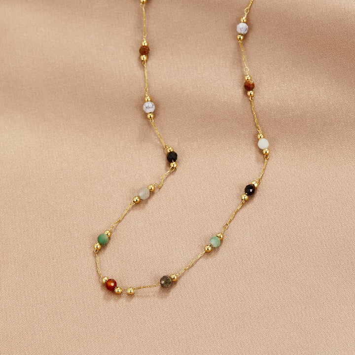 Antu | Collar minimalista de piedras