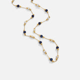 Miriam | Collar de cuentas en tonos azul y beige