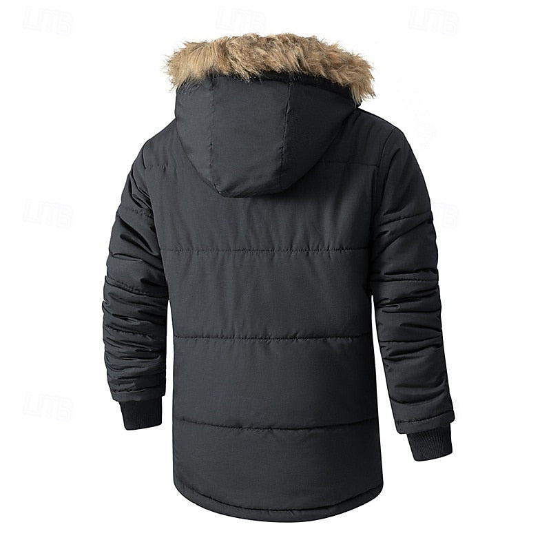 Dionisio | Parka acolchada con capucha
