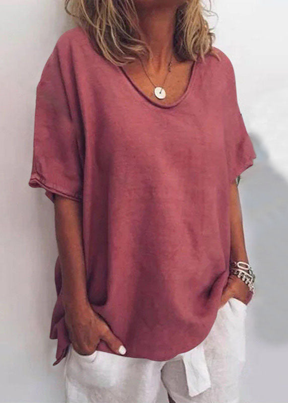 Yasna | Blusa holgada de manga corta