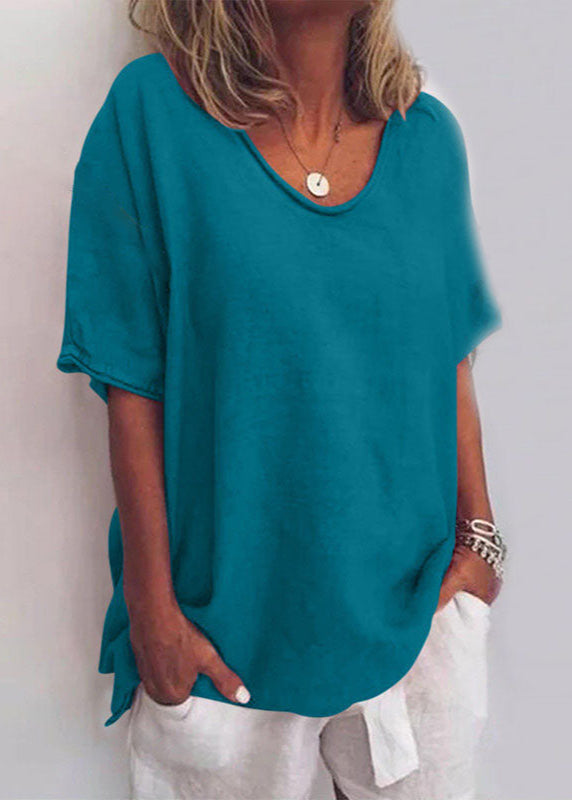 Yasna | Blusa holgada de manga corta