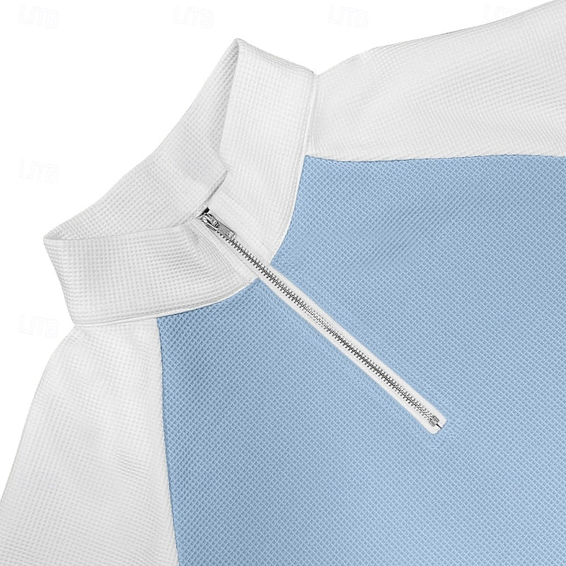 Axel | Sweater con cierre en el cuello texturado