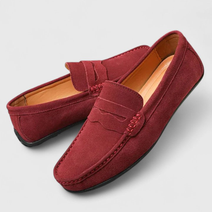 Francisco Javier | Mocasines de gamuza para hombre