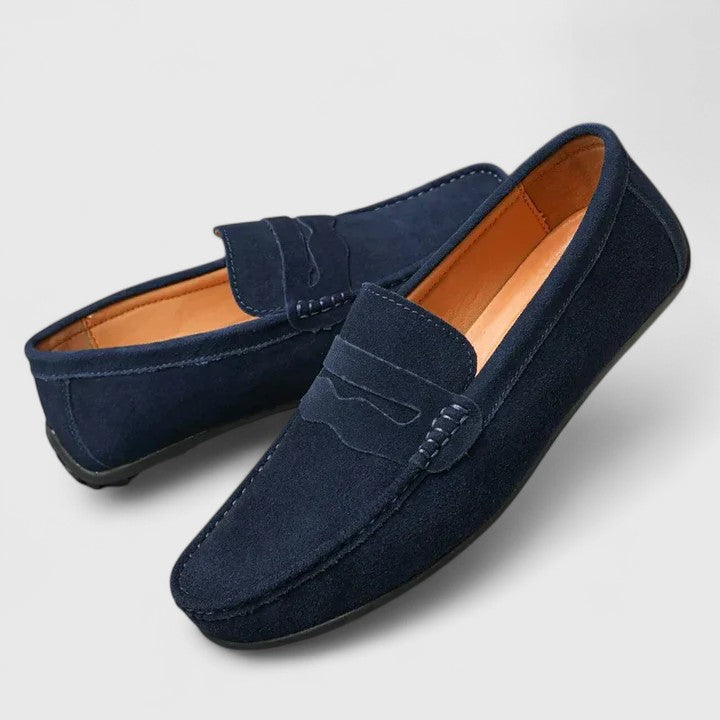 Francisco Javier | Mocasines de gamuza para hombre