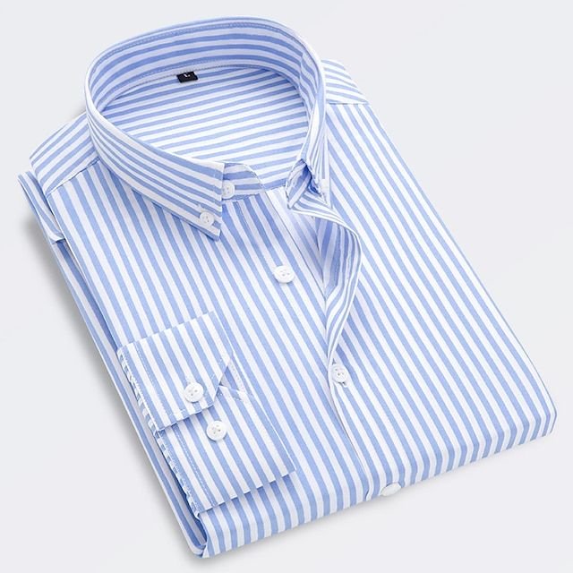 Darwin | Camisa de rayas de algodón para hombre