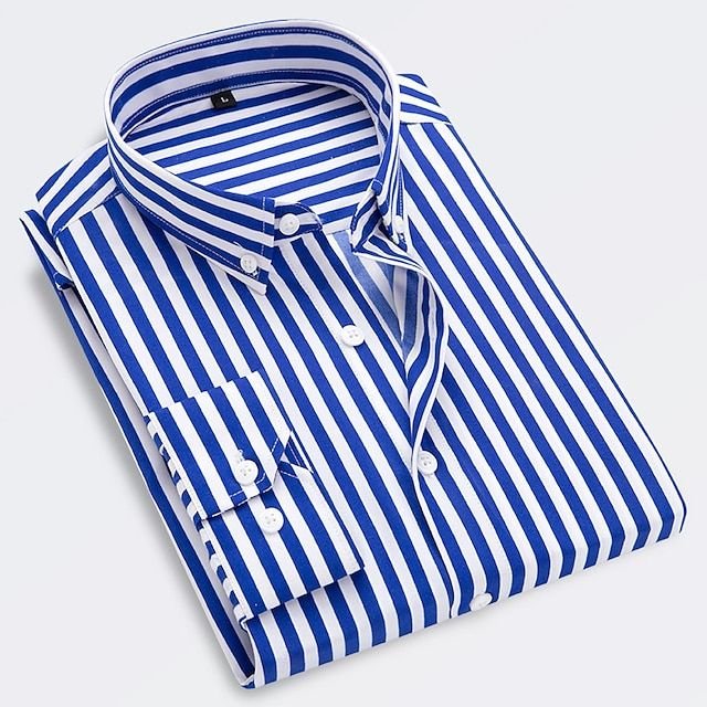 Darwin | Camisa de rayas de algodón para hombre